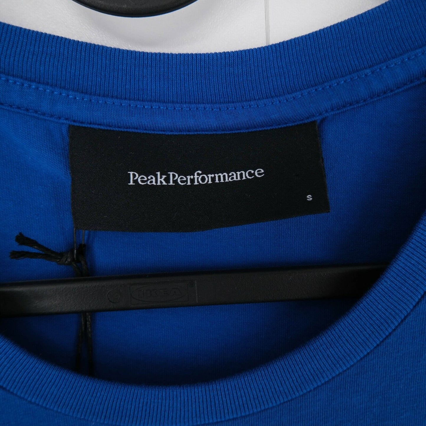 Peak Performance Blue Crew Neck T Shirt Top Size S