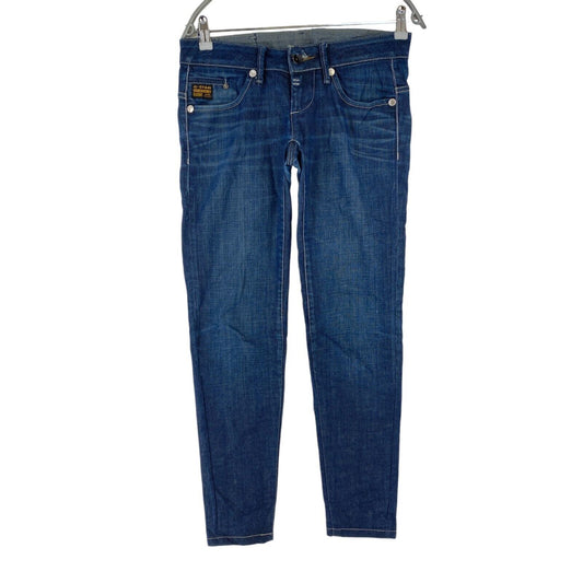 G-Star MIDGE Jeans für Damen, normale Passform, Blau, W27 L30