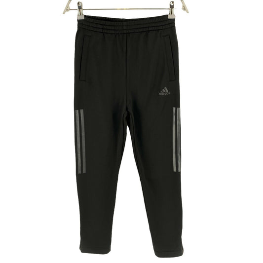 Adidas Climalite Boys Black Sweatpants Trousers Size 11 - 12 Years