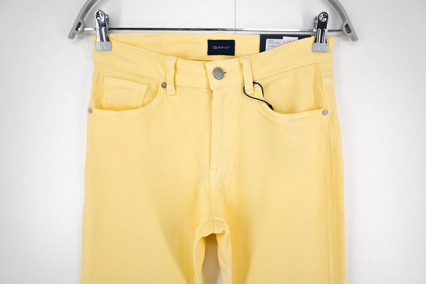 GANT Yellow Twill Slim Fit Jeans Size W27 L32