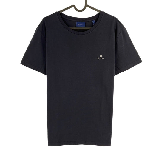 GANT Navy Blue Slim Mercerized Crew Neck T Shirt Size L