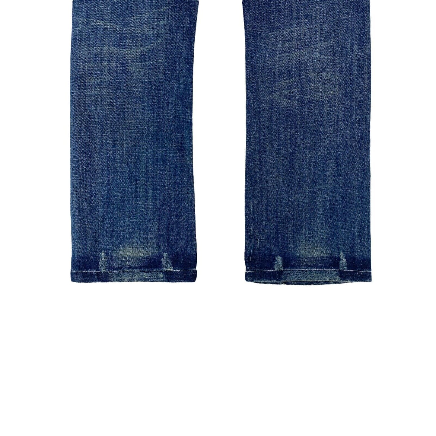 Armani Jeans 006, bequeme Bootcut-Jeans im Used-Look, Blau, Größe W31 L34