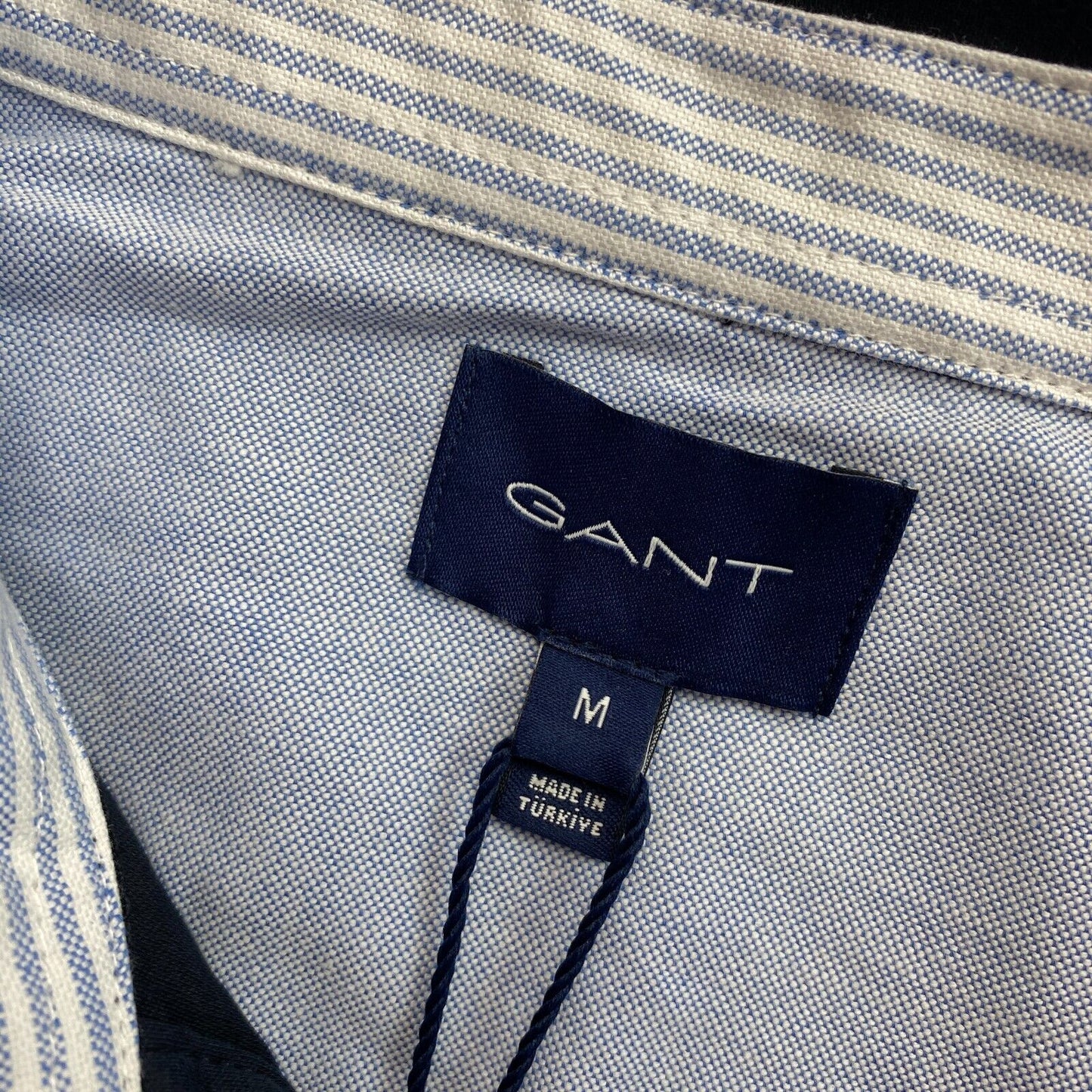 GANT Navy Blue Mercerized Jersey Rugger Polo Shirt Size M