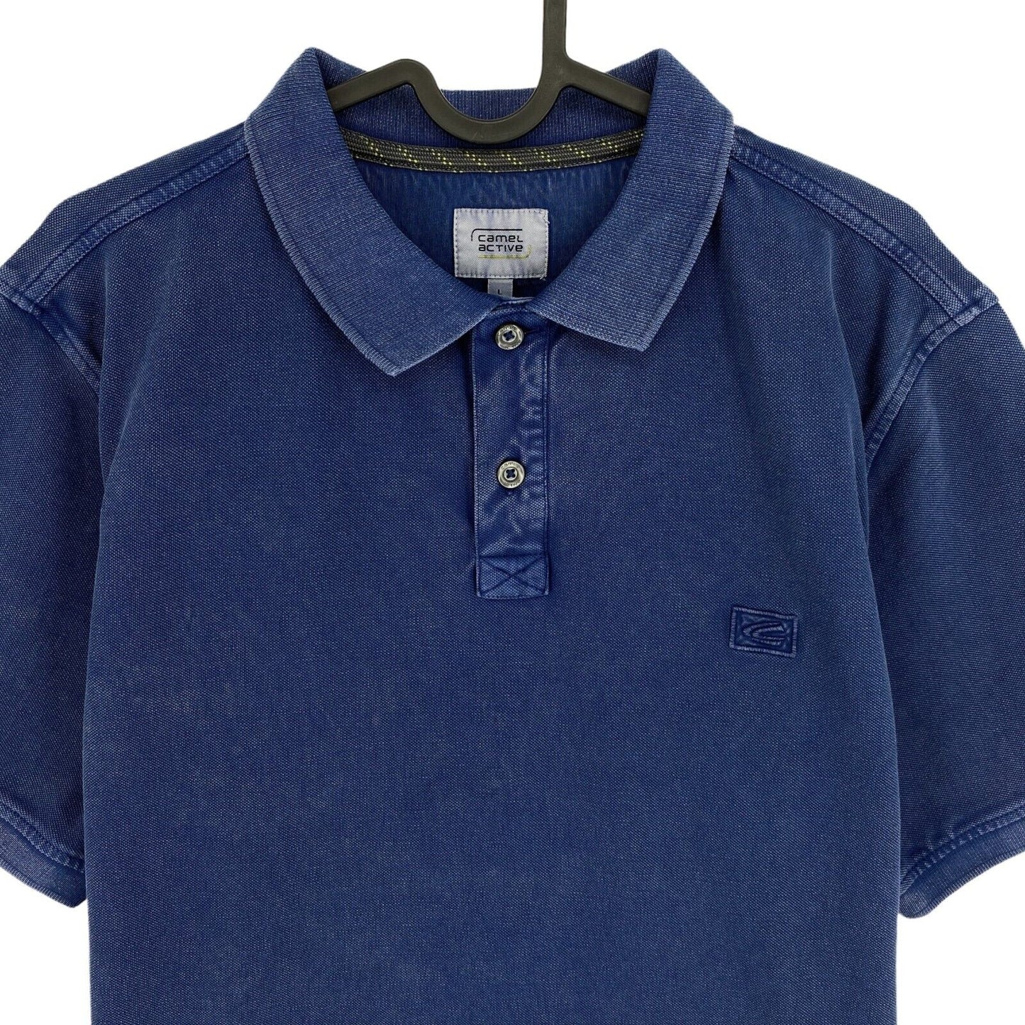 Camel Active Bleu Foncé Logo Pique Polo Taille L