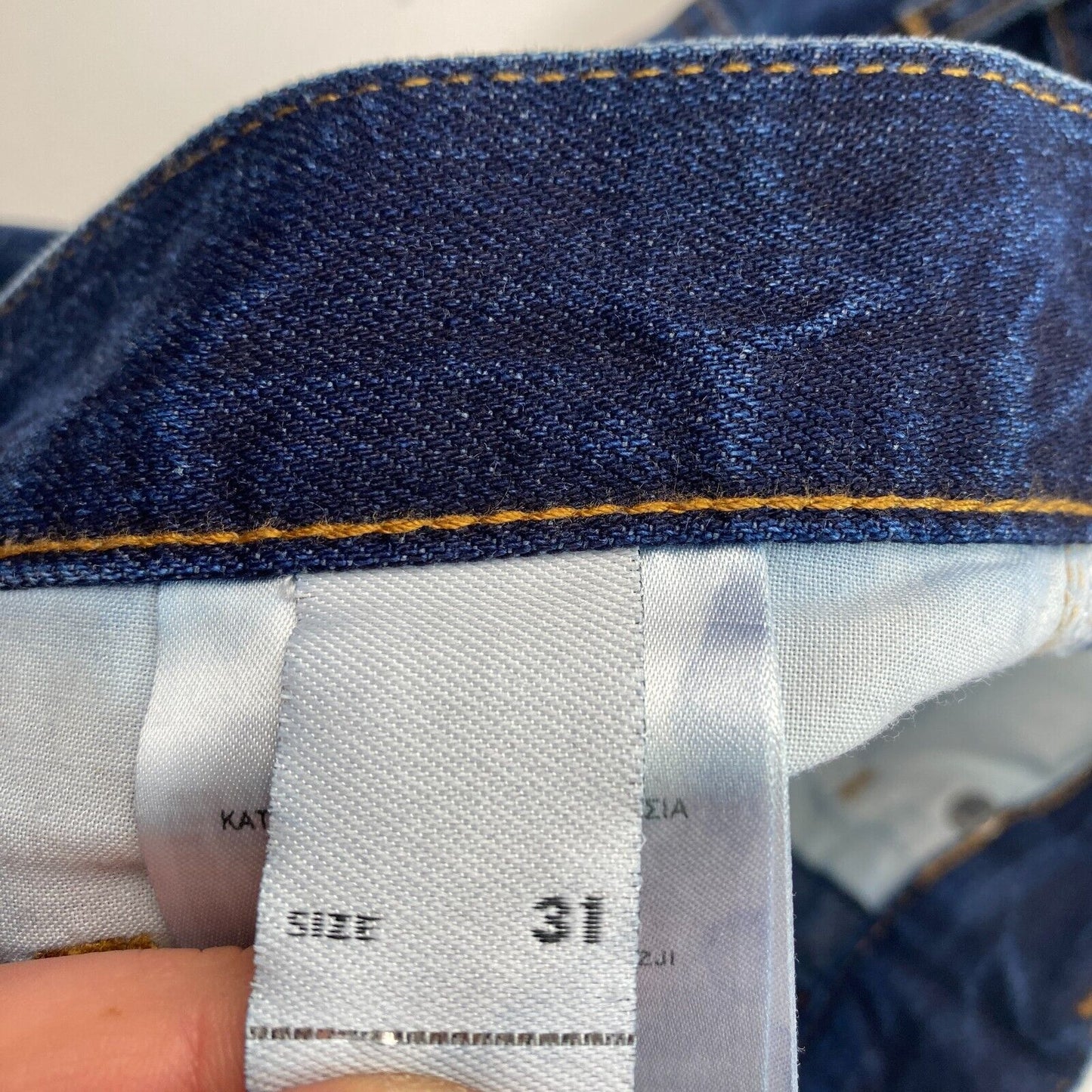 DIESEL Dunkelblaue gerade Jeans W31 L34