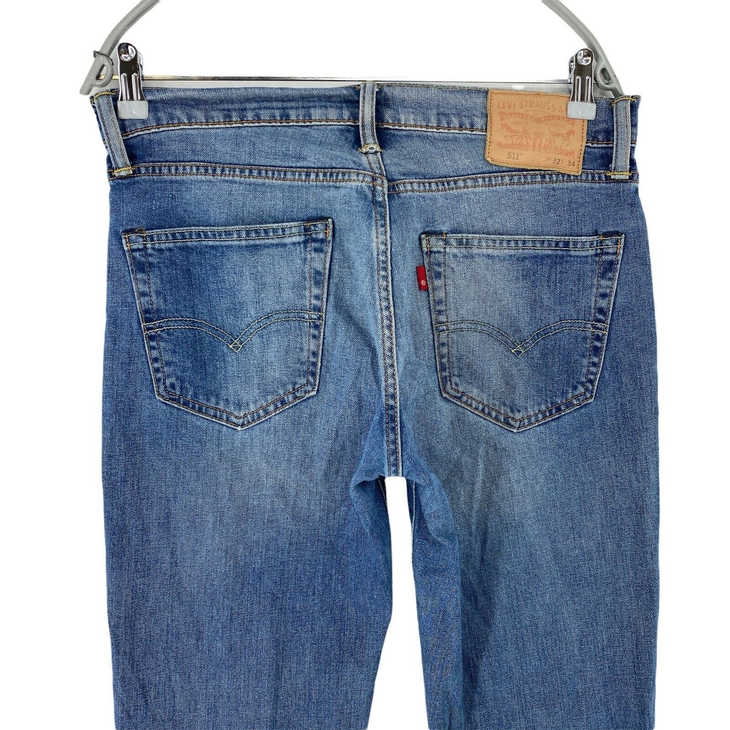 Levis 511 Slim Fit Jeans, Blau, W32 L34