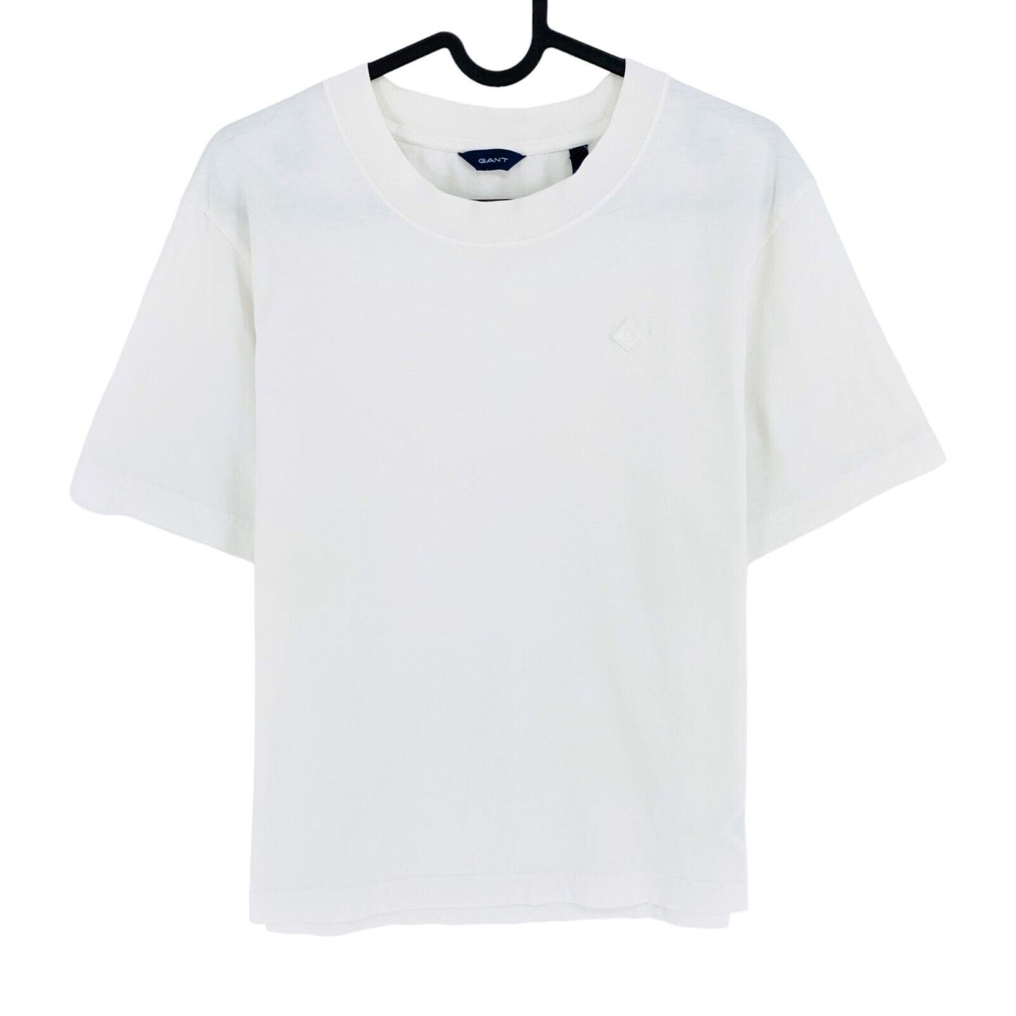 GANT White Icon G Crew Neck T Shirt Size M