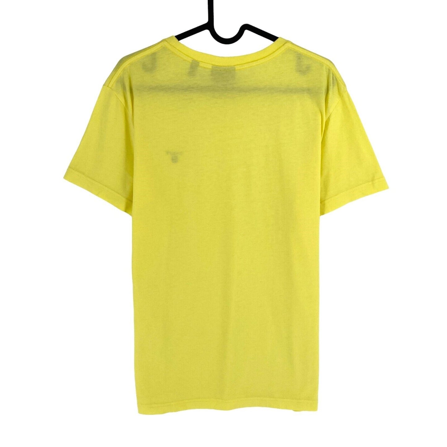 GANT Men Yellow Original Crew Neck Short Sleeves T Shirt Size M