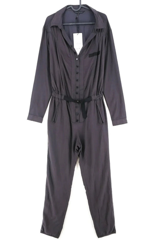 RRP €213 Eryn Brinie Women Dark Grey Jumpsuit Size S