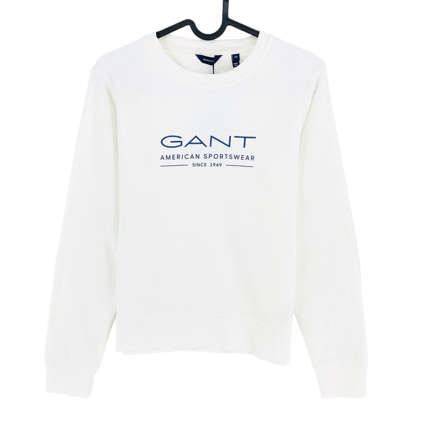 GANT White MD Summer Crew Neck Sweater Jumper Size XS