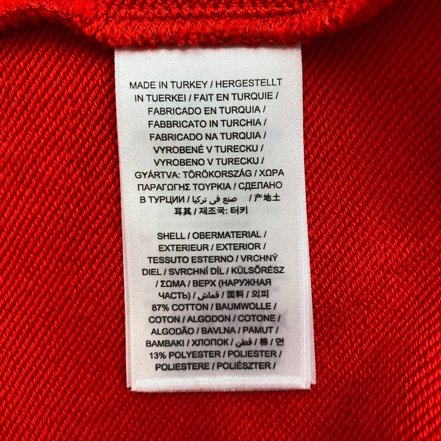 GANT – Sweat-Kapuzenkleid mit nautischem Logo, Rot, Größe XS