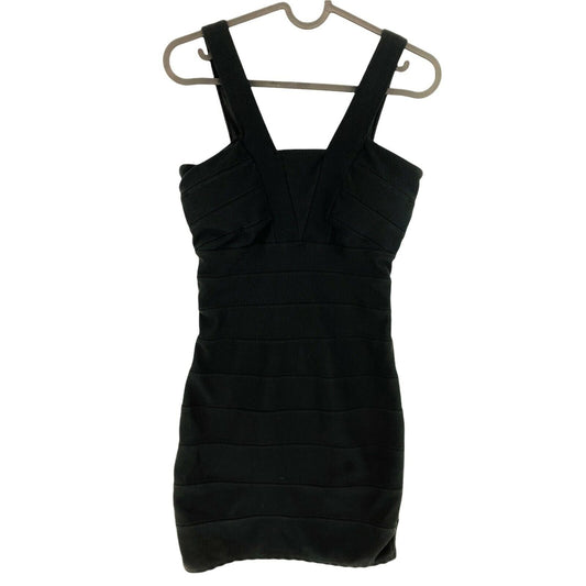 TALLY WEIJL Black Sleeveless Bodycon Dress Size EU 38 UK 10 US 8