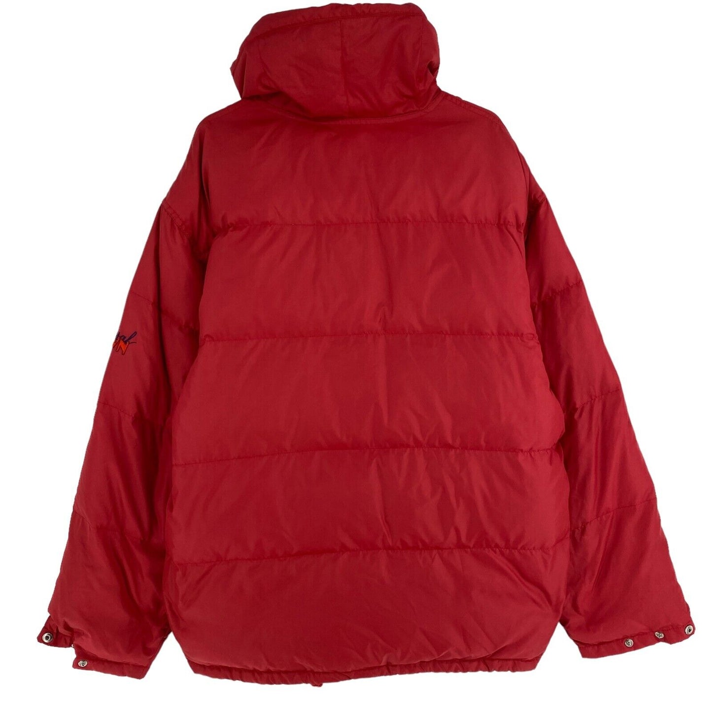 ELLESSE Red Down Puffer Jacket Coat Size EU 44 UK/US 34