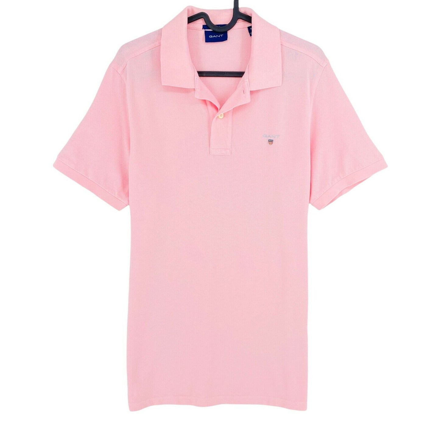 GANT Pink Original Polo Neck Short Sleeves Polo Size S