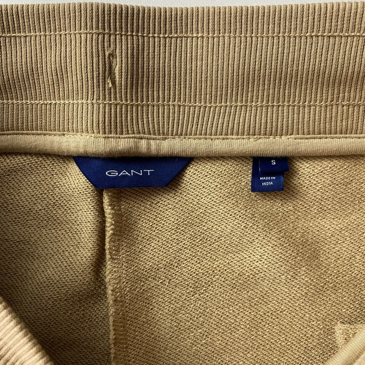 GANT Brown Women Regular Fit Cuffed Sweat Pants Trousers Size S