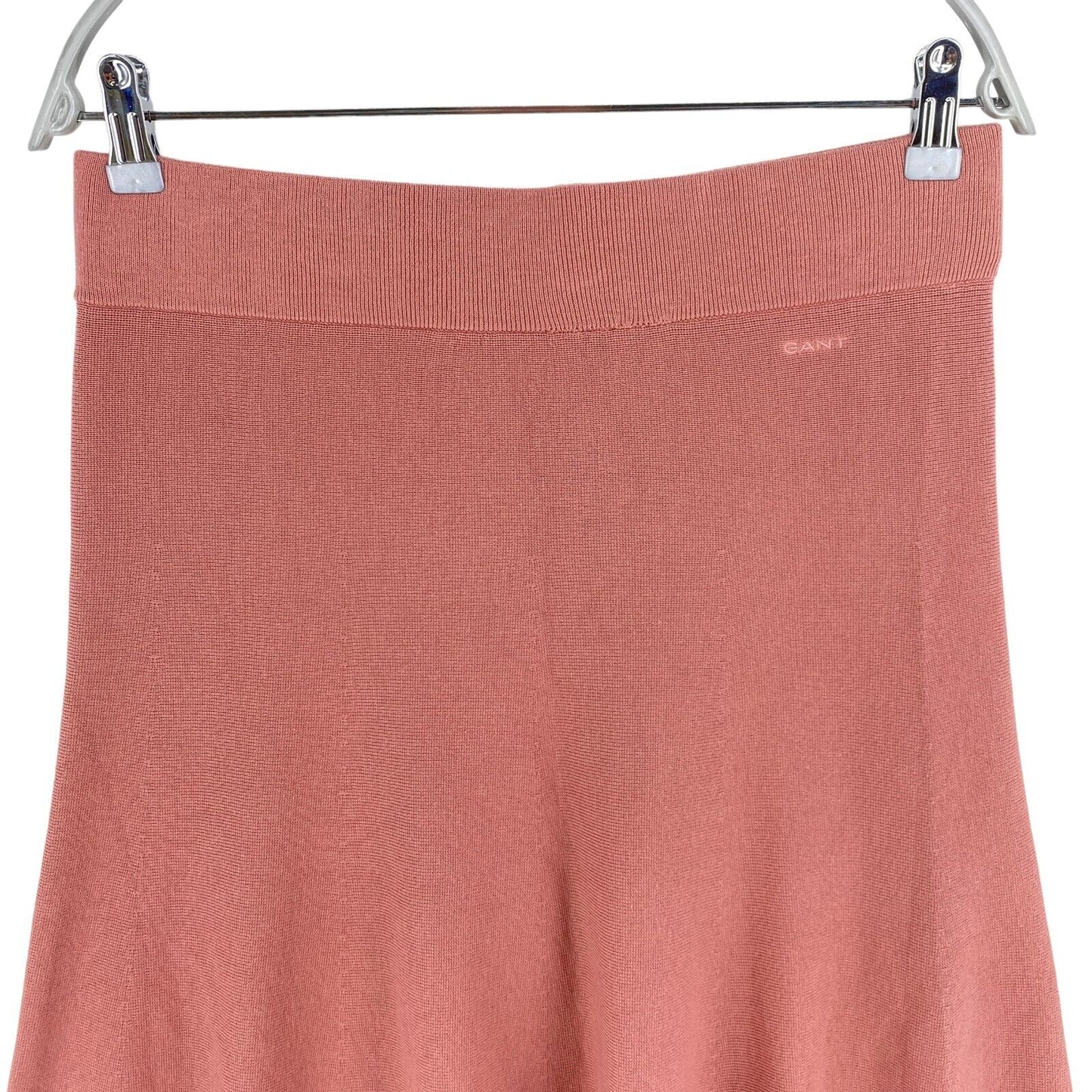 GANT Pink Knitted Flared Skirt Size L / XL