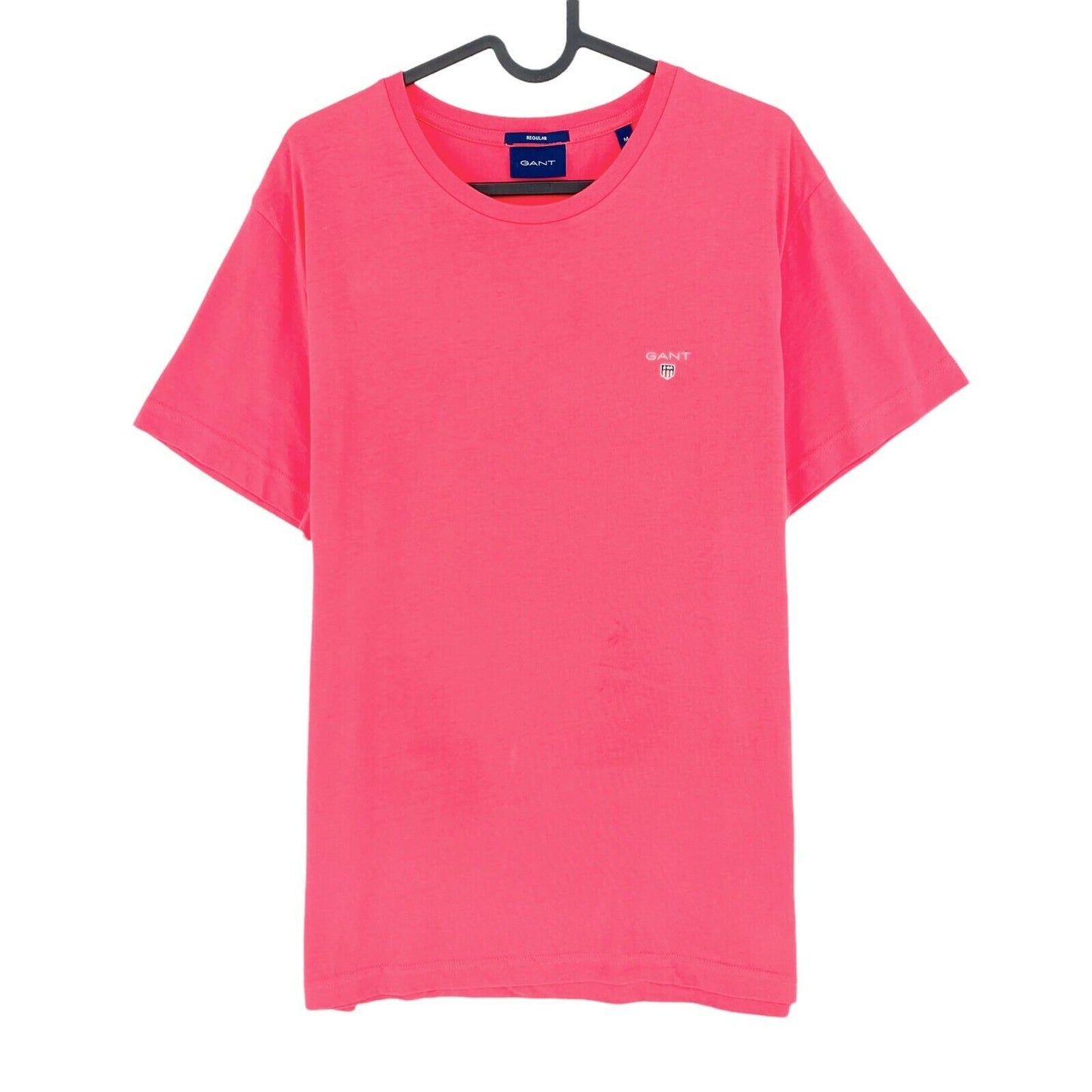 GANT Pink Original Crew Neck Regular T Shirt Size M