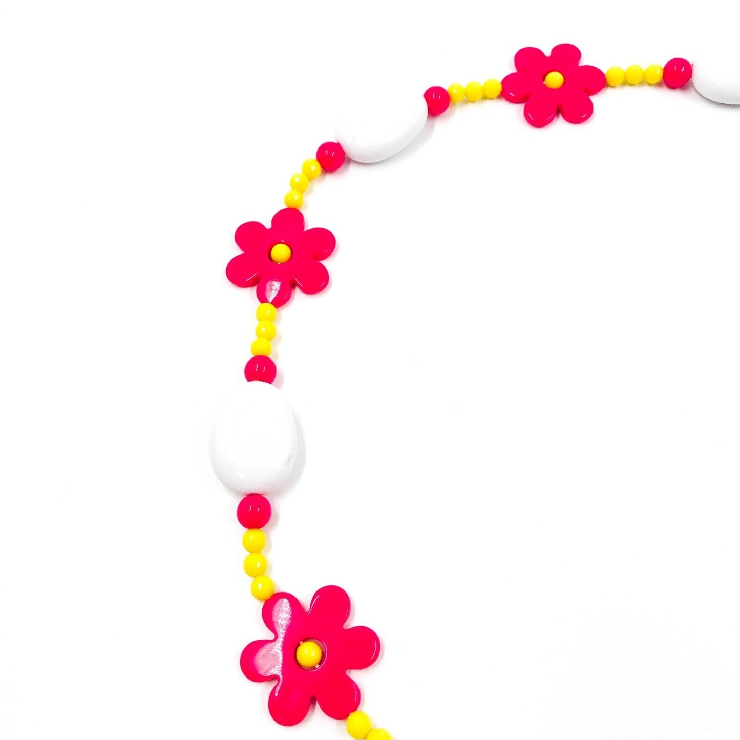 Persona Italian Designer Ladies Pink Yellow Necklace