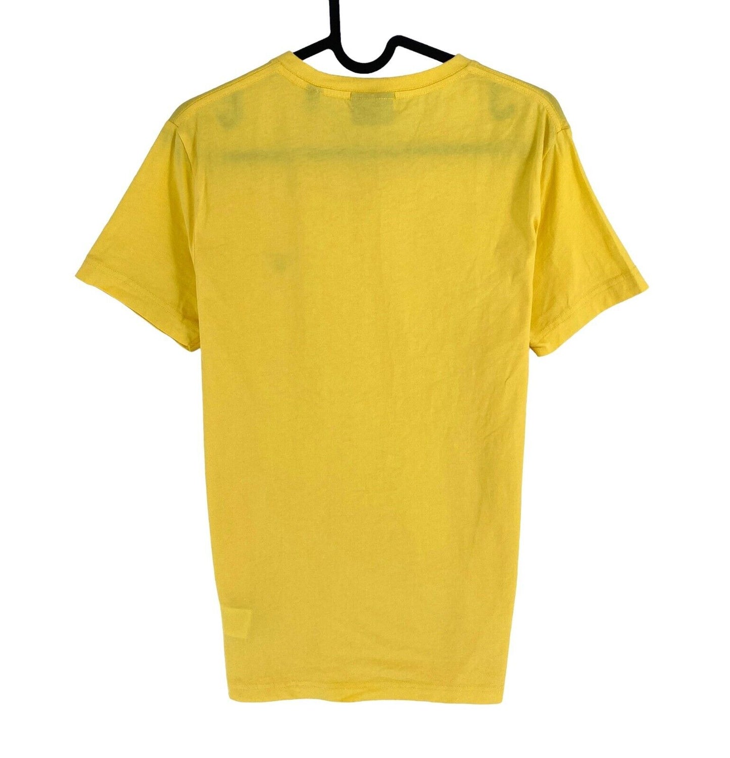 GANT Men Yellow Original Slim Fit V Neck Short Sleeves T Shirt Size S