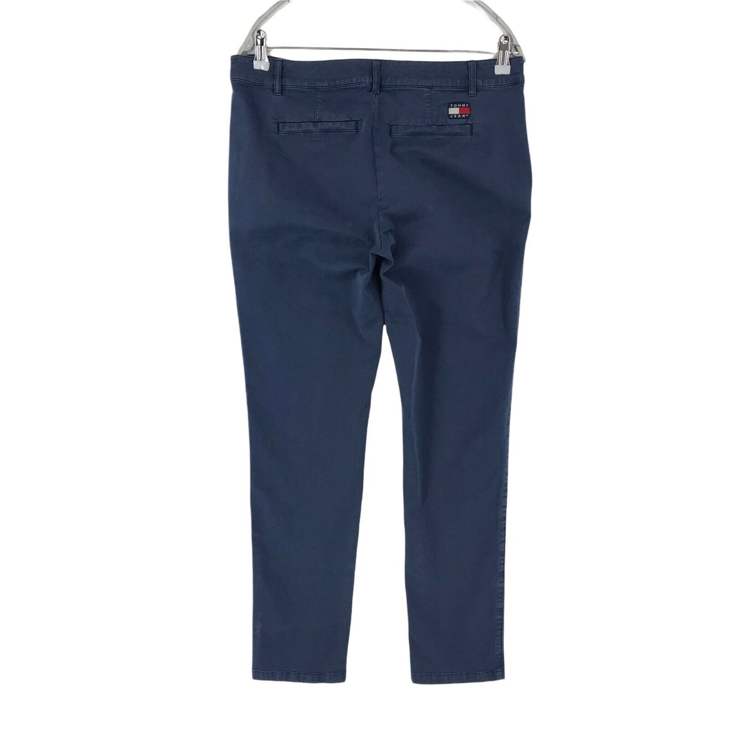 Tommy Hilfiger Pantalon chino coupe slim bleu foncé pour femme W33