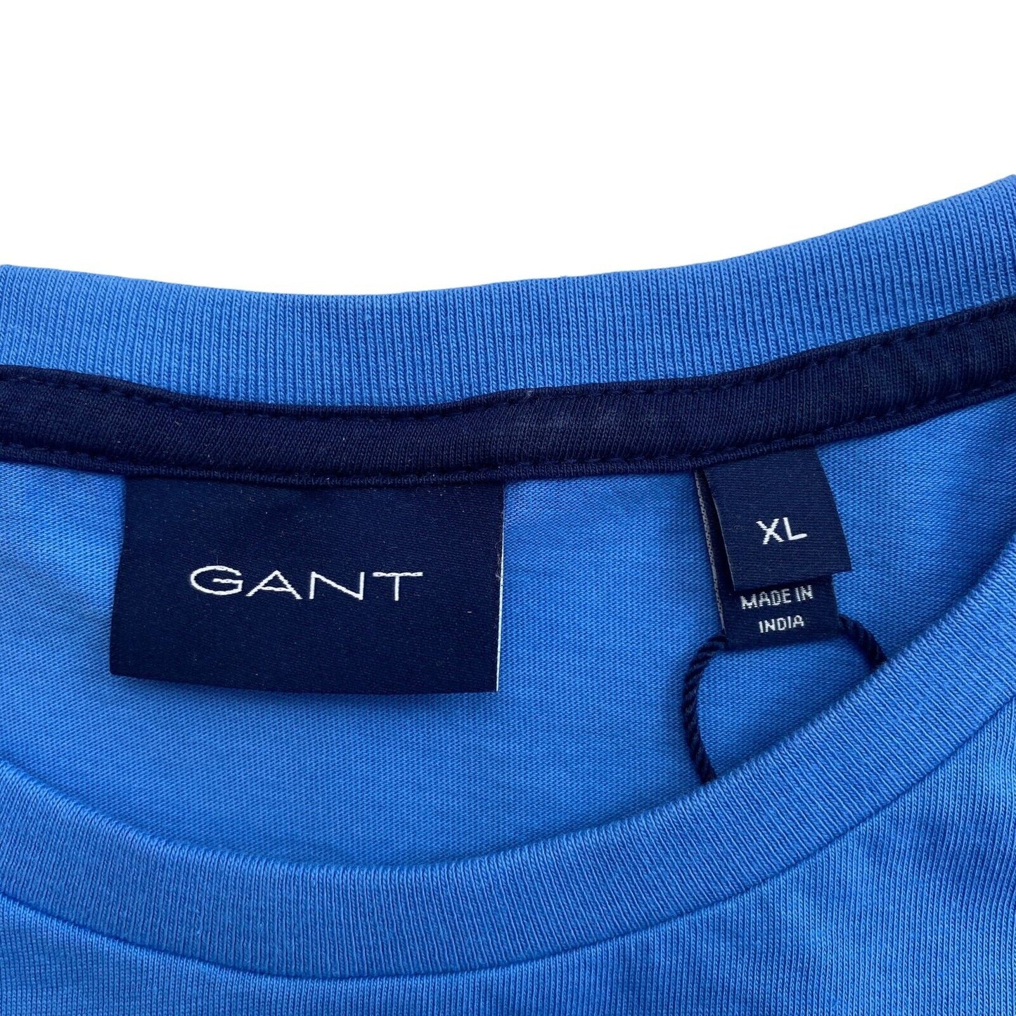 GANT Blue Arch Outline Crew Neck T Shirt Size XL