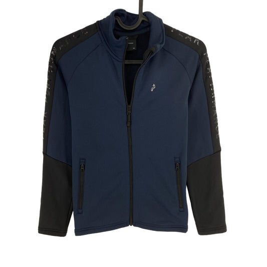 Peak Performance Junior Navy Blue Rider Zip Jacke Größe 150 cm