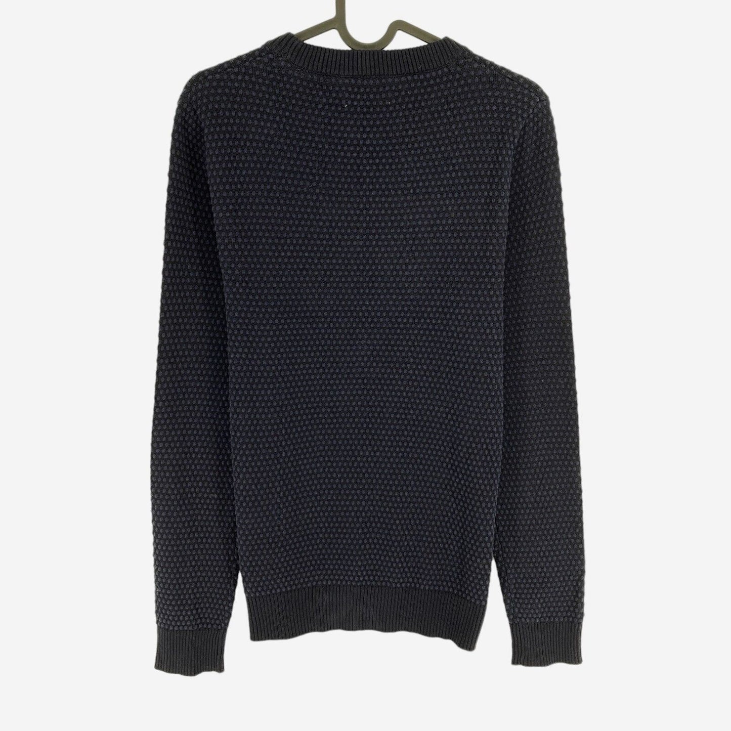 JACK&JONES Navy Blue Knit Crew Neck Sweater Pullover Jumper Size XS