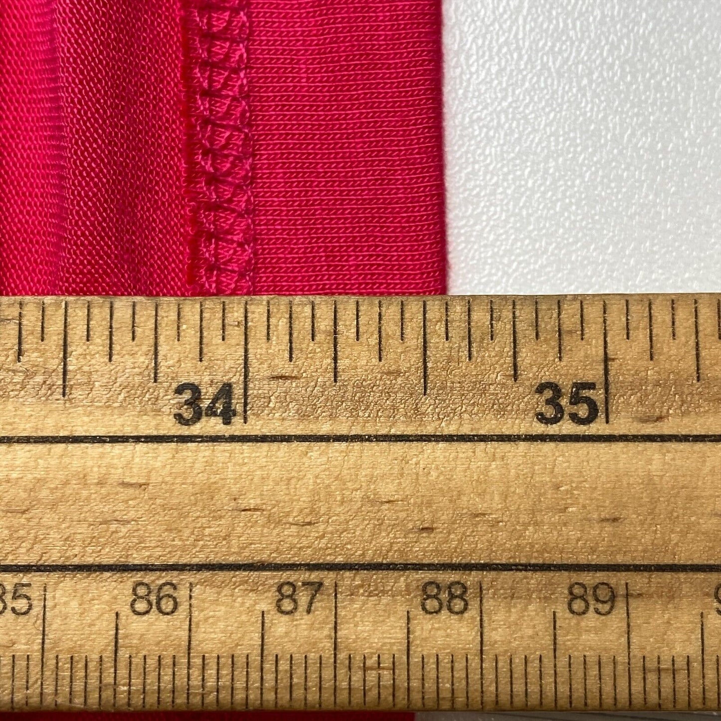 Darjeeling Robe droite rouge sans manches à col rond Taille M