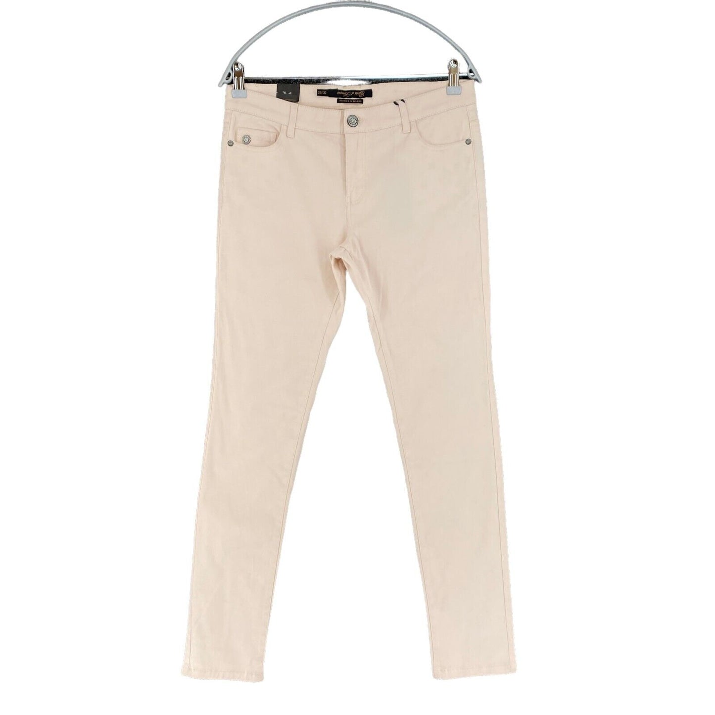 Gout d' Anvers Light Pink Cotton Blend Chino Pants Trousers Size 29 W31 L34