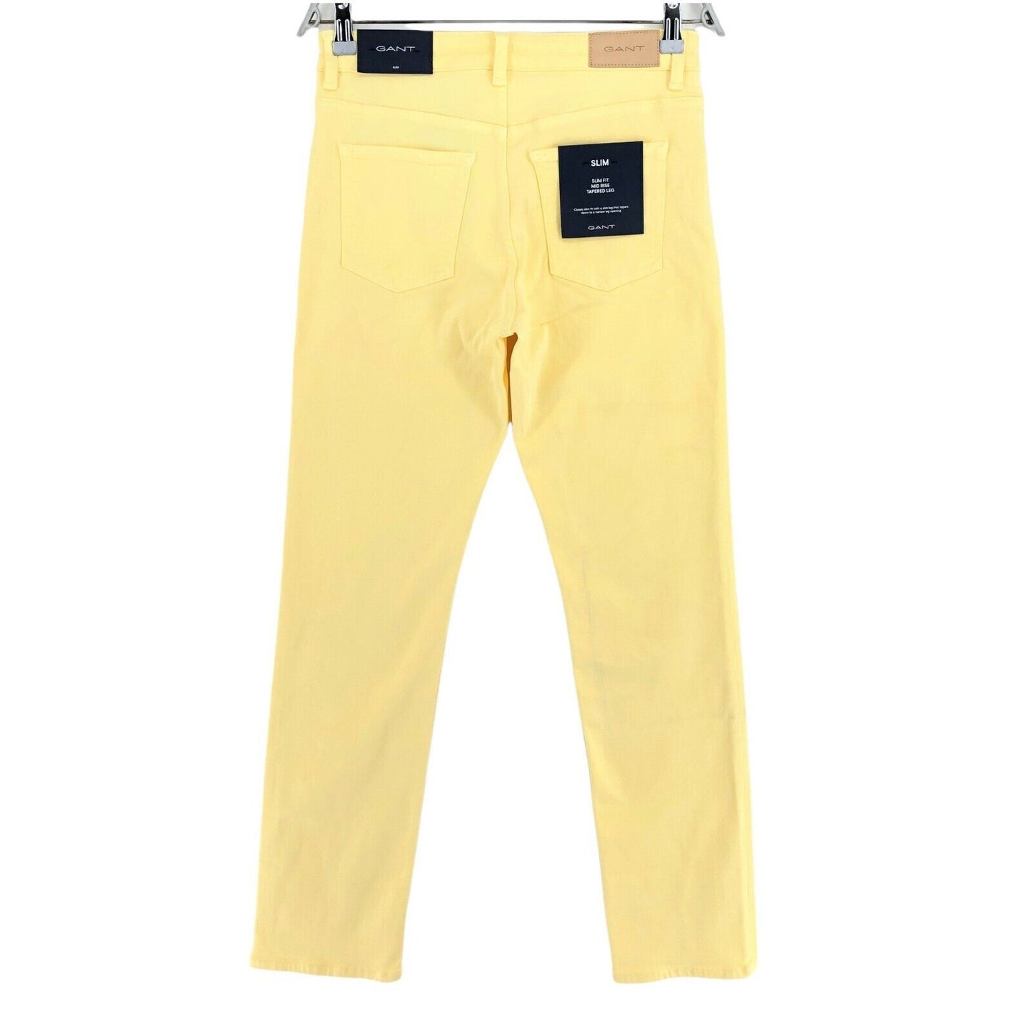 GANT Jean fuselé en sergé slim jaune Taille W29 L32