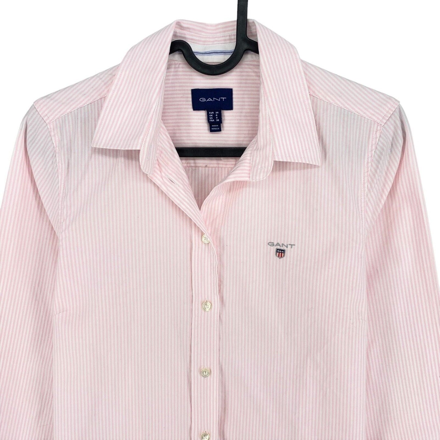 GANT Pink Striped Shirt Size EU 36 UK 8 US 6