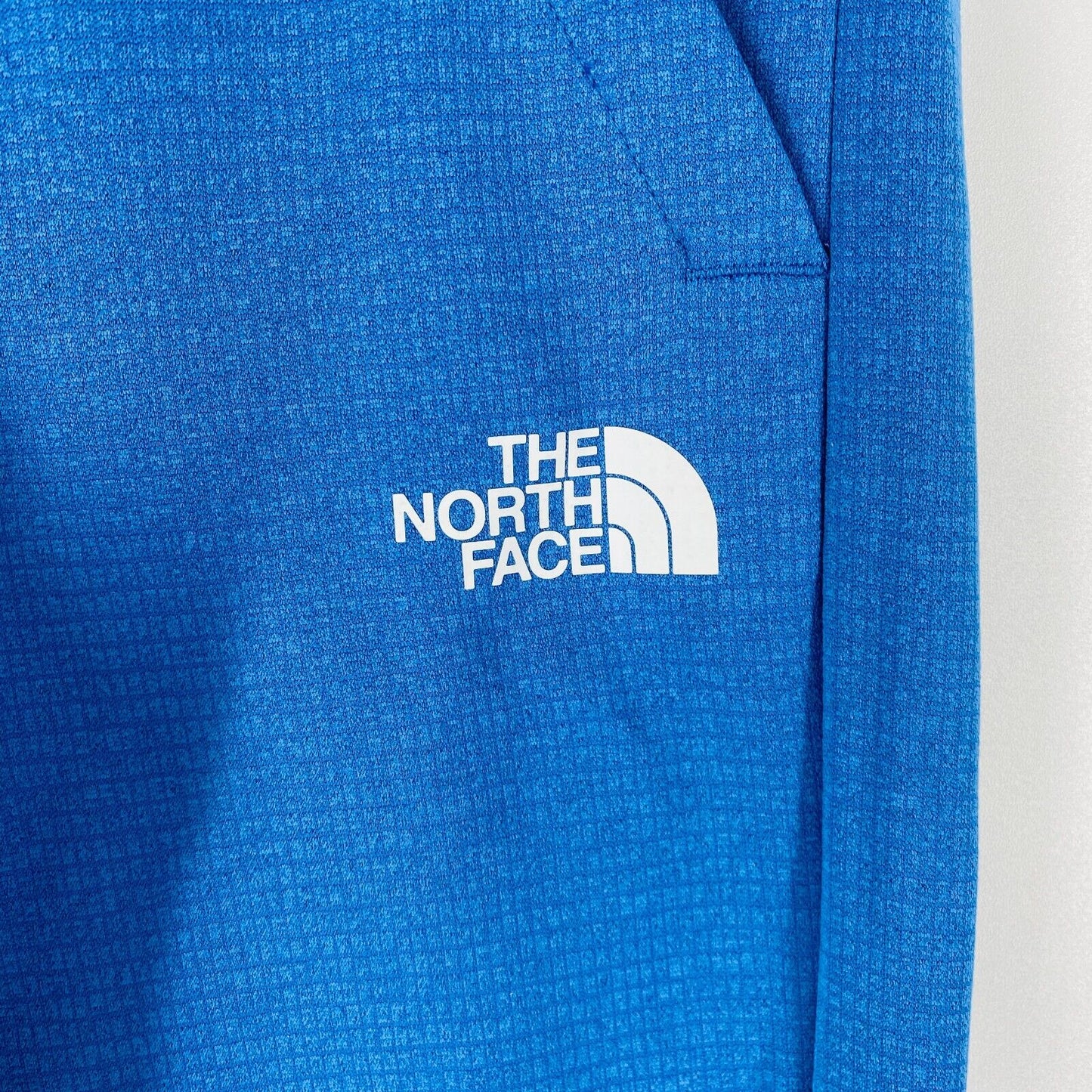 THE NORTH FACE Boys Blue Regular Fit Sweatpants Trousers Size L