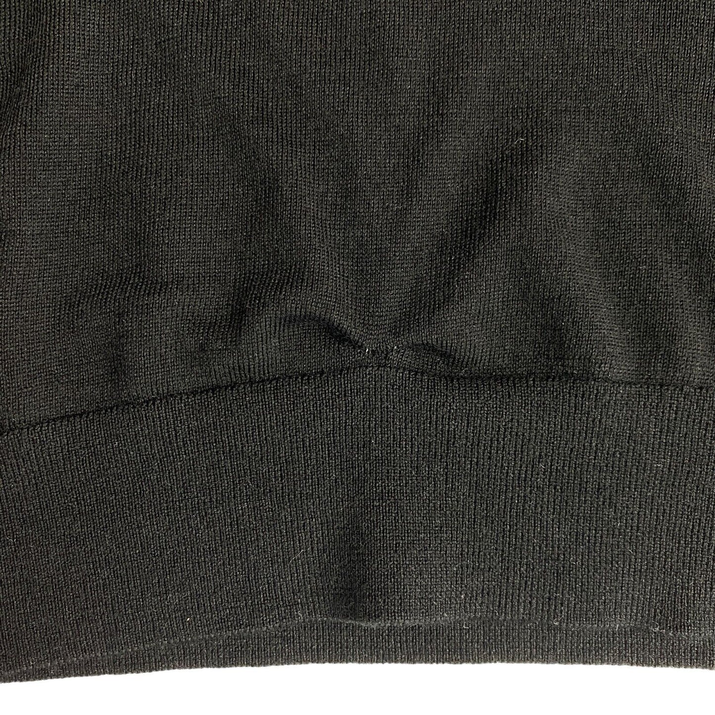 GANT Schwarzer Rollkragenpullover aus 100 % Wolle, Größe S