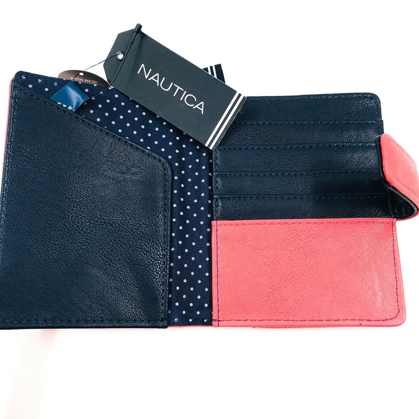 Nautica Pink Eco Leather Ladies Wallet