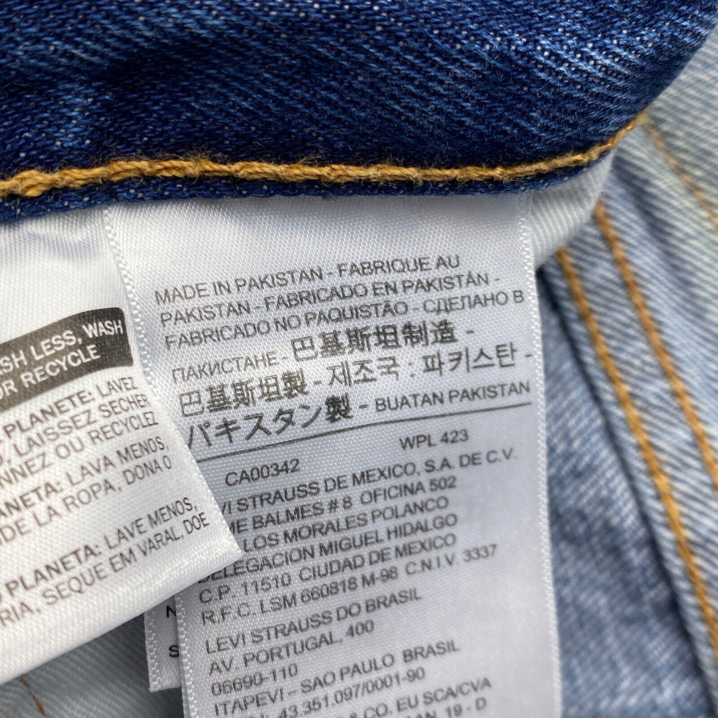 Jean Levi's 511 bleu coupe slim W33 L34