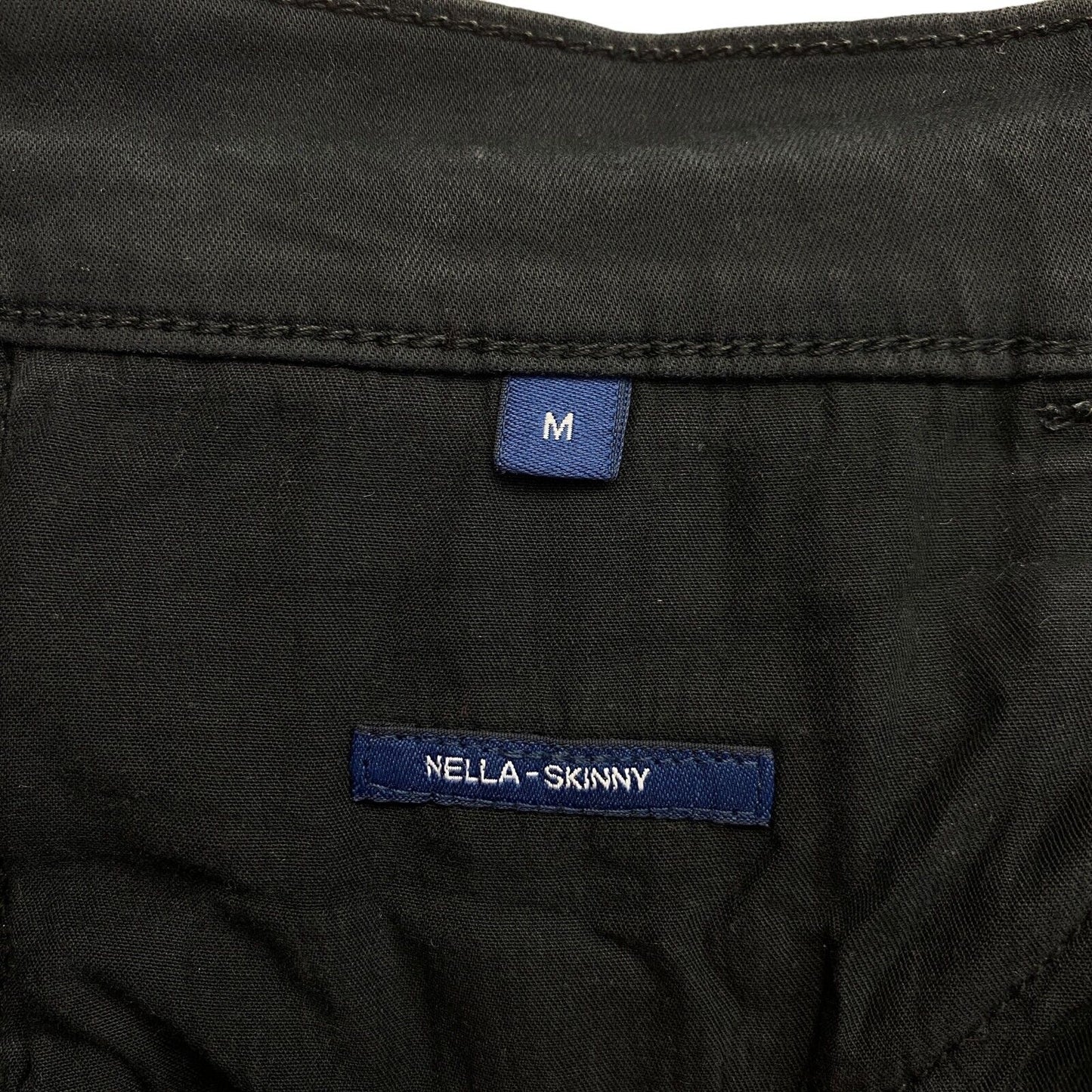 GANT – Schwarze Skinny-Jeans „Nella Travel Indigo“ in Größe M