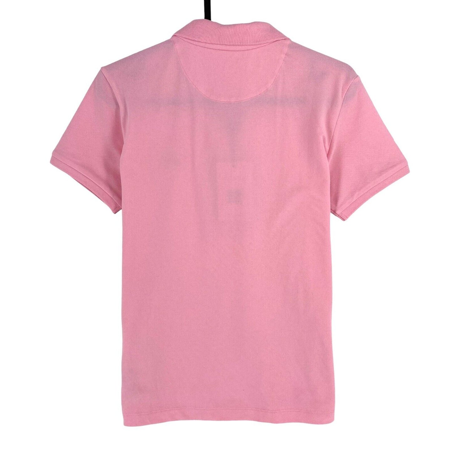 LA MARTINA Women Pink SS Piquet Polo Shirt Size 3 / M