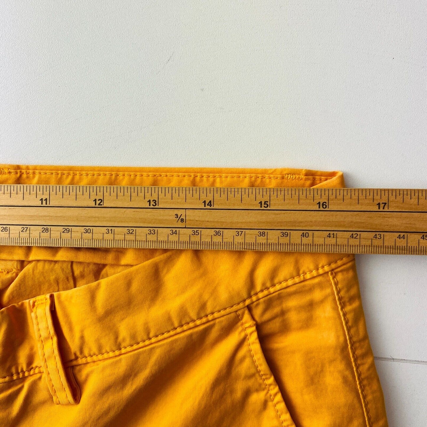 GANT Mens HALLDEN Orange Slim Fit Chino Trousers Size W32 L34