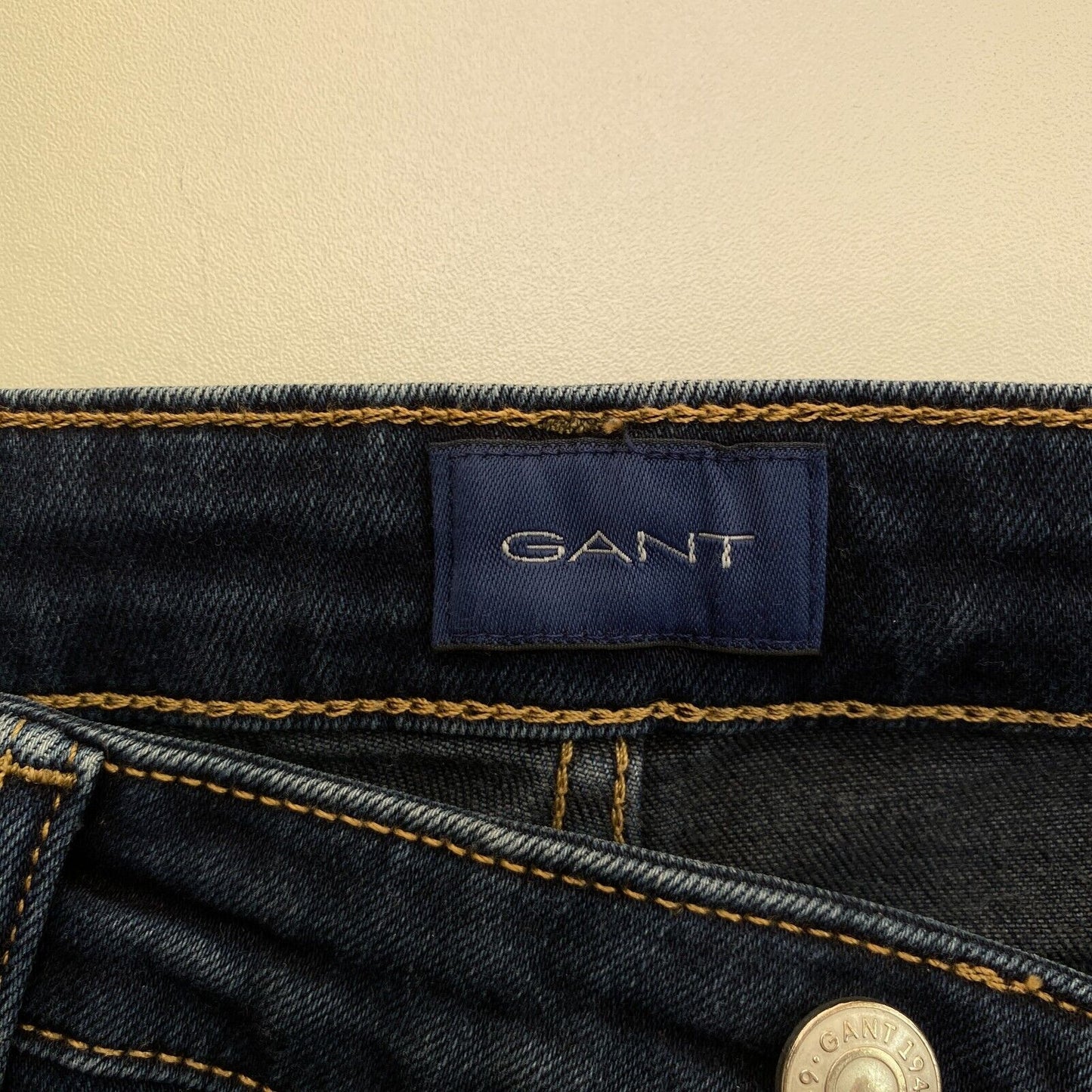 GANT FARLA Dark Blue Skinny Slim Fit Jeans Size W29 L32