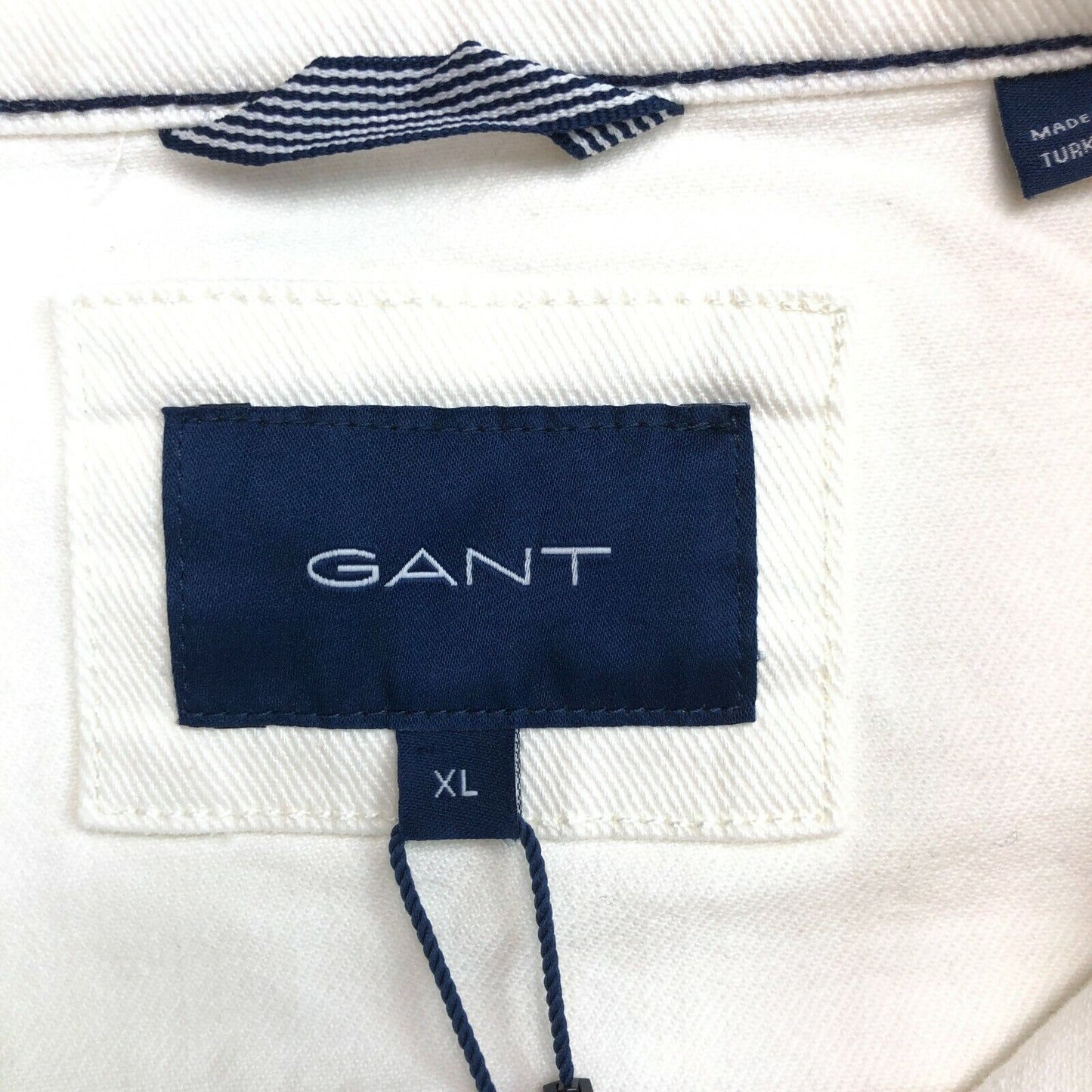 GANT White ECRU Jeans Denim Jacket  Size XL