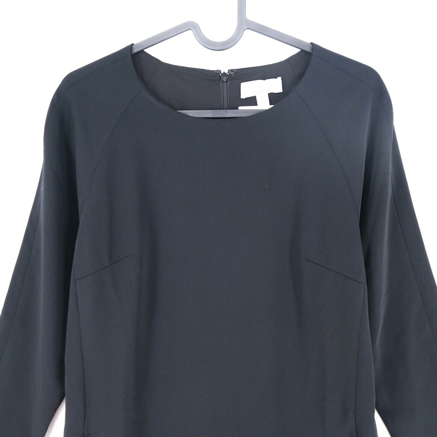 GANT Black Long Sleeves Crew Neck Shift Dress Size EUR 36 UK 10 US 6