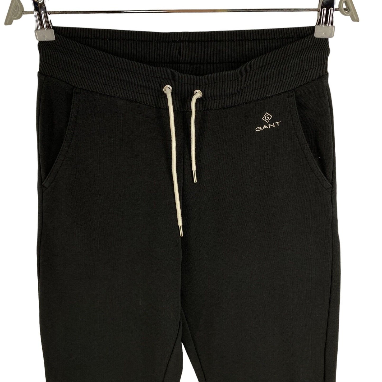 GANT Jogginghose mit Logo, schwarz, Größe S