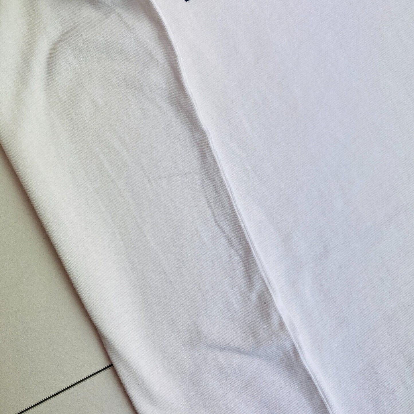 GANT T-shirt à col rond avec logo blanc Taille M