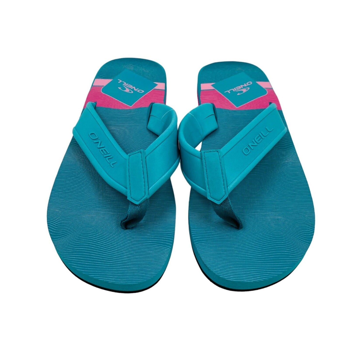 O'NEILL Light Blue Mens Beach Sandals Flip-Flops Size EU 42 UK 8 US 9