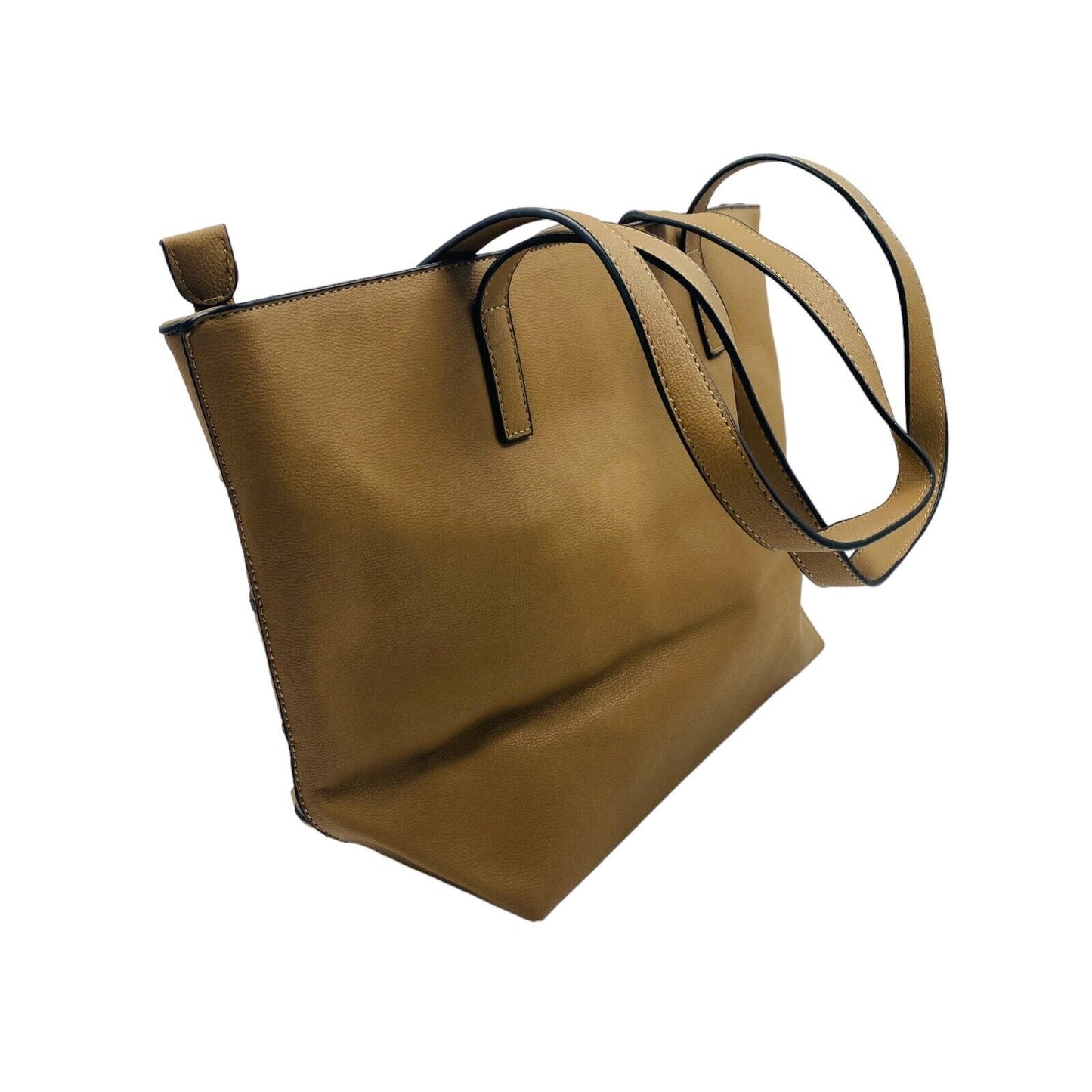 Sac à main à bandoulière en cuir écologique marron Pierre Cardin