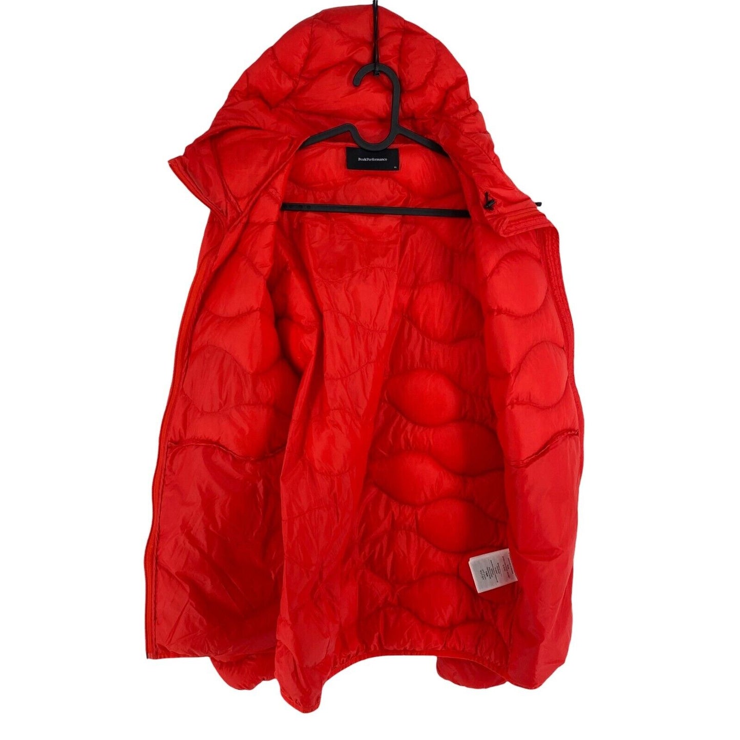 Peak Performance Men Red Helium Hood Jacket Coat Size XL