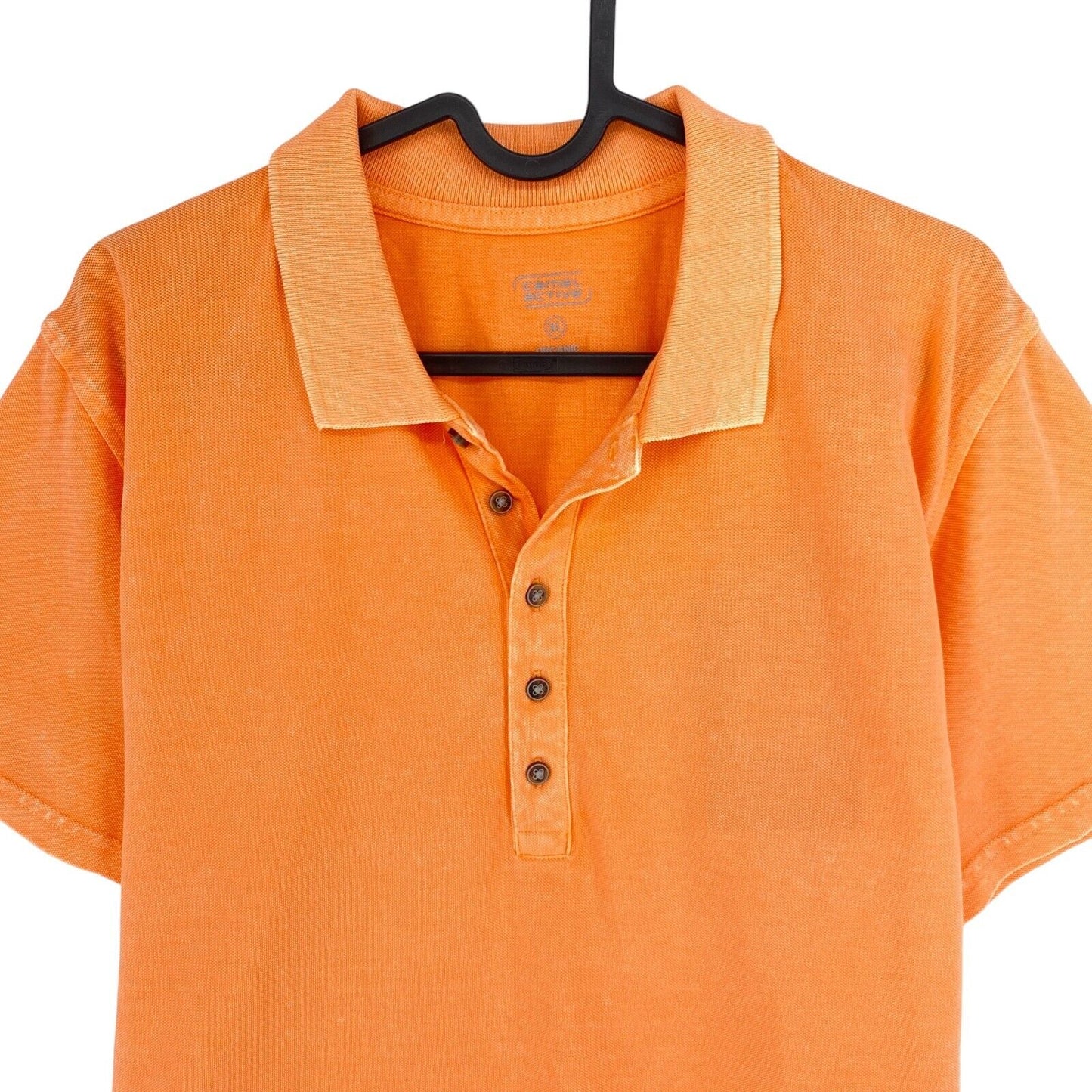 Camel Active Hellorange Piqué Poloshirt SS Größe XL