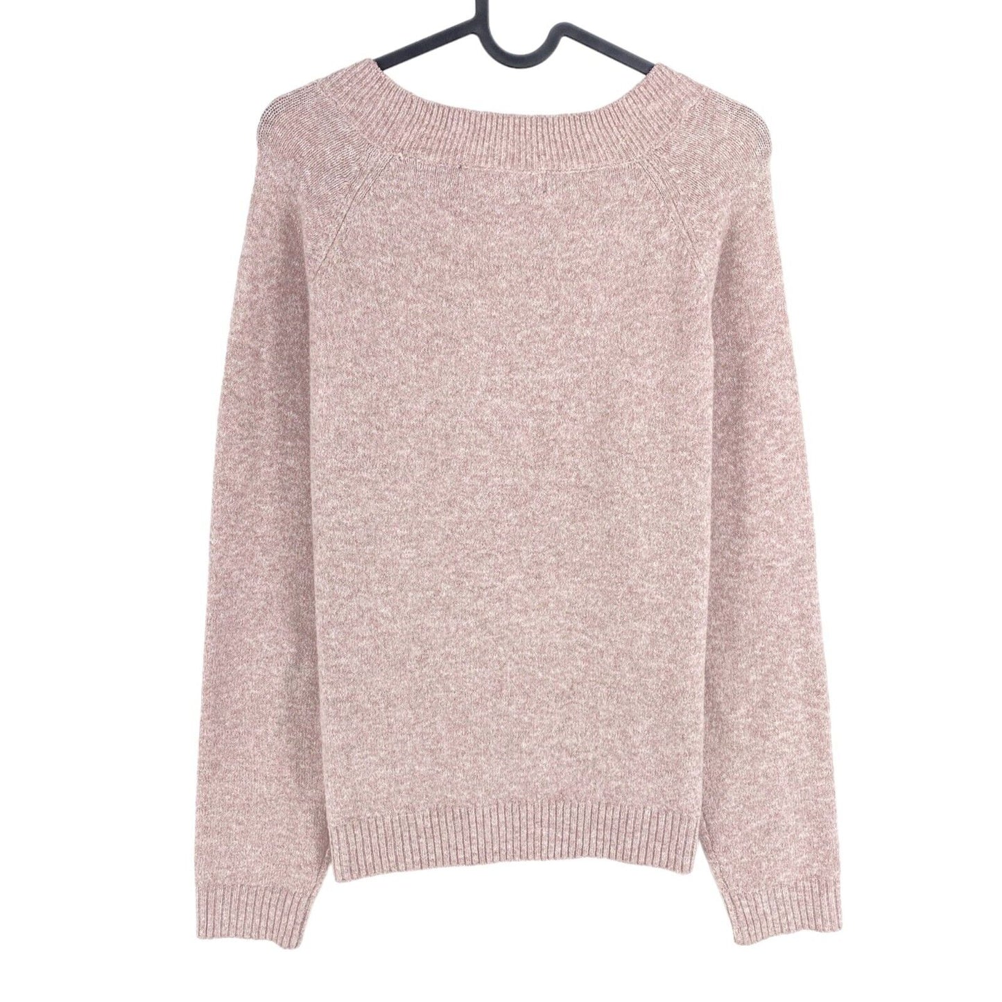 VERO MODA Womens Dusty Pink Crew Neck Long Sweater Jumper Size M