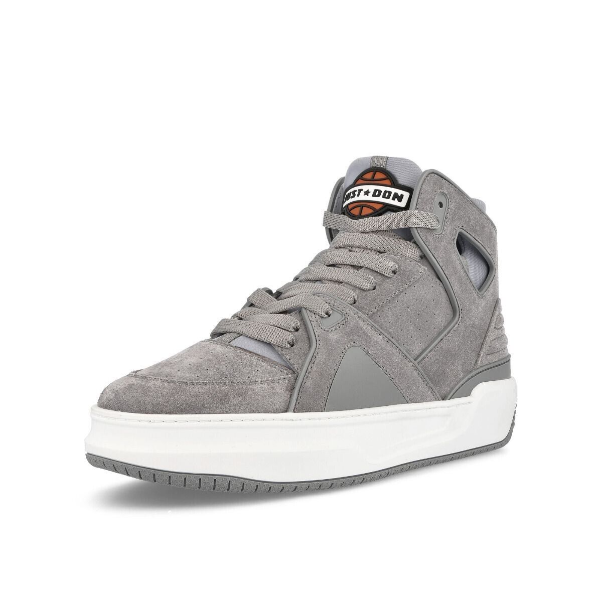 Just Don Basketball Courtside JD1 Grey Suede Sneakers Shoes EUR 41 UK 7 US 8