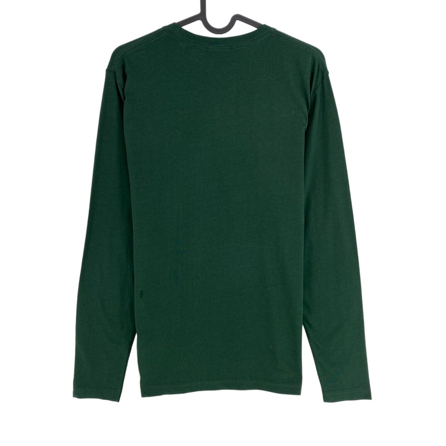 GANT Dark Green Original Crew Neck Long Sleeves T Shirt Size S